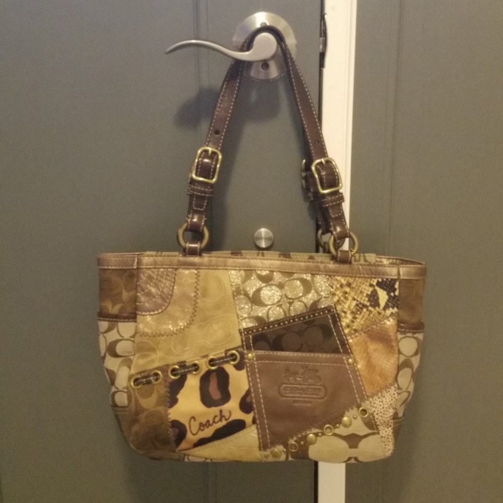 Coach Vintage Zoe Patchwork Handbag